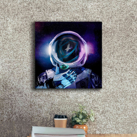 Image of 'SafeMoon Crypto,' Canvas Wall Art,18 x 18