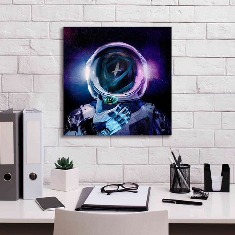 Image of 'SafeMoon Crypto,' Canvas Wall Art,18 x 18