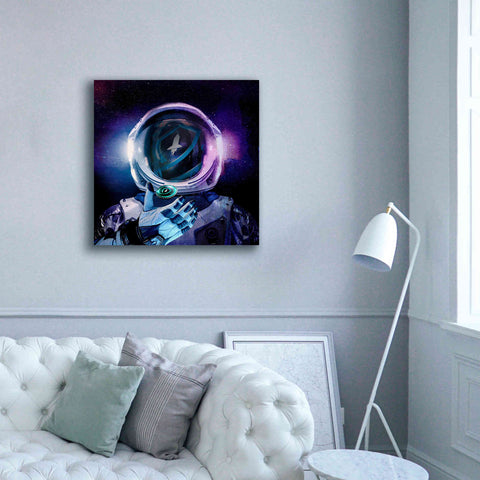 Image of 'SafeMoon Crypto,' Canvas Wall Art,37 x 37
