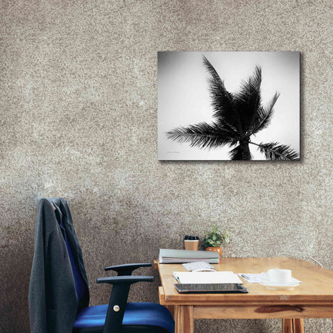 Image of 'Palm Tree Looking Up IV' by Debra Van Swearingen, Canvas Wall Art,34 x 26