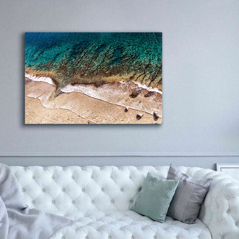 Image of 'Sand and Sea' by Debra Van Swearingen, Canvas Wall Art,60 x 40