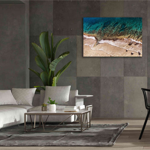 Image of 'Sand and Sea' by Debra Van Swearingen, Canvas Wall Art,60 x 40
