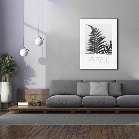 Image of 'Delicate Fern v2' by Debra Van Swearingen, Canvas Wall Art,40 x 54