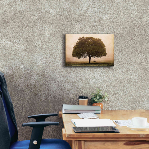 Image of 'The Hopeful Oak' by Debra Van Swearingen, Canvas Wall Art,18 x 12