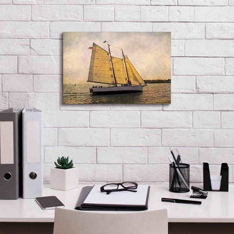 Image of 'Morning Sail' by Debra Van Swearingen, Canvas Wall Art,18 x 12