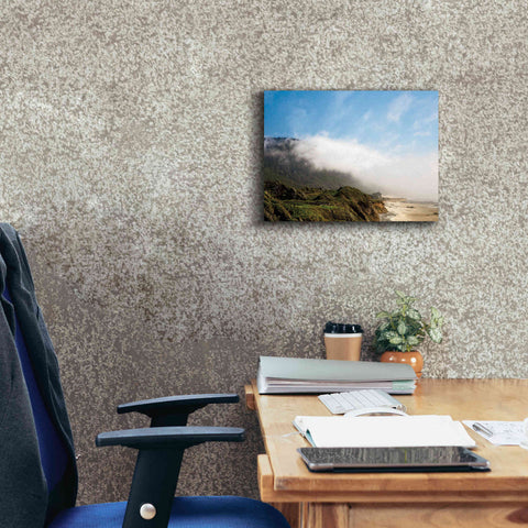 Image of 'Coastal Fog' by Debra Van Swearingen, Canvas Wall Art,16 x 12