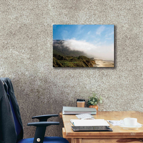 Image of 'Coastal Fog' by Debra Van Swearingen, Canvas Wall Art,26 x 18