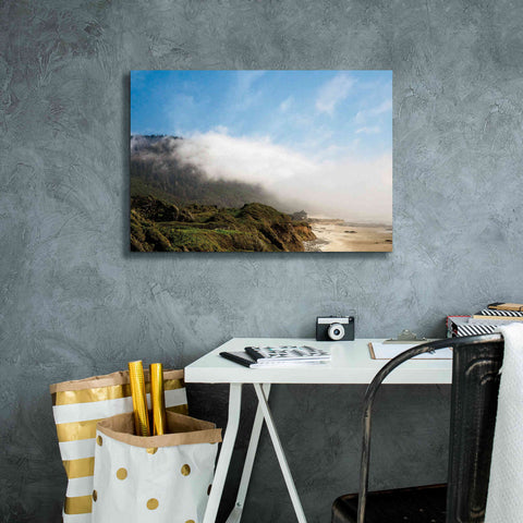 Image of 'Coastal Fog' by Debra Van Swearingen, Canvas Wall Art,26 x 18