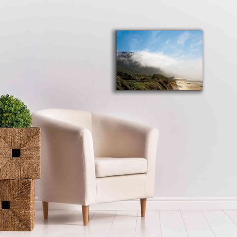 Image of 'Coastal Fog' by Debra Van Swearingen, Canvas Wall Art,26 x 18