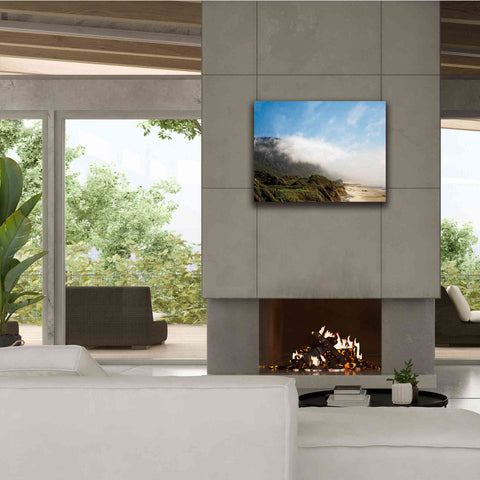 Image of 'Coastal Fog' by Debra Van Swearingen, Canvas Wall Art,34 x 26