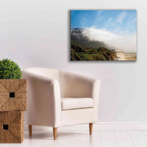 Image of 'Coastal Fog' by Debra Van Swearingen, Canvas Wall Art,34 x 26