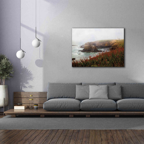 Image of 'Lighthouse Fog' by Debra Van Swearingen, Canvas Wall Art,54 x 40