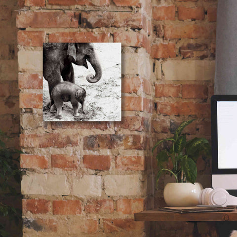 Image of 'Mother and Daughter' by Debra Van Swearingen, Canvas Wall Art,12 x 12