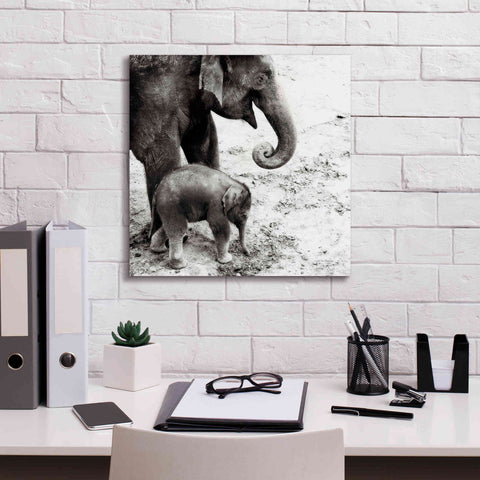 Image of 'Mother and Daughter' by Debra Van Swearingen, Canvas Wall Art,18 x 18