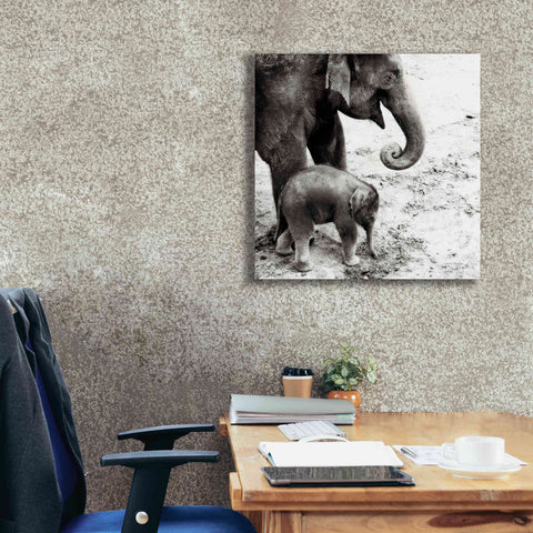 Image of 'Mother and Daughter' by Debra Van Swearingen, Canvas Wall Art,26 x 26