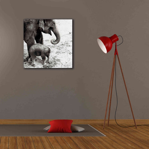 Image of 'Mother and Daughter' by Debra Van Swearingen, Canvas Wall Art,26 x 26