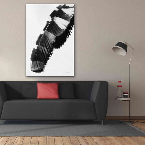 Image of 'Feather Shadow II White' by Debra Van Swearingen, Canvas Wall Art,40 x 60