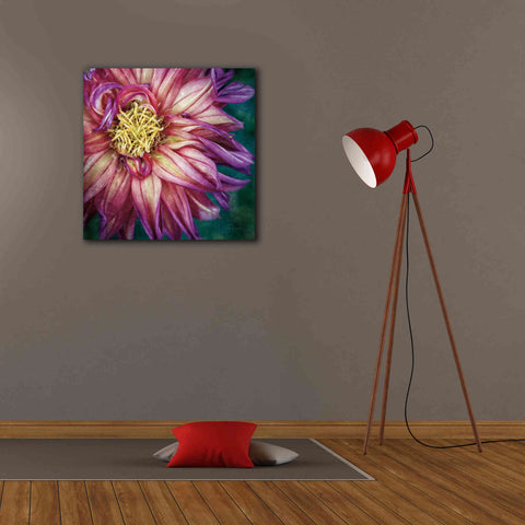 Image of 'Dahlia I' by Debra Van Swearingen, Canvas Wall Art,26 x 26