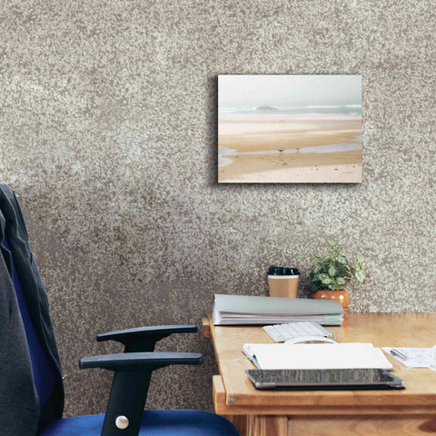 Image of 'Cold Beach I' by Debra Van Swearingen, Canvas Wall Art,16 x 12