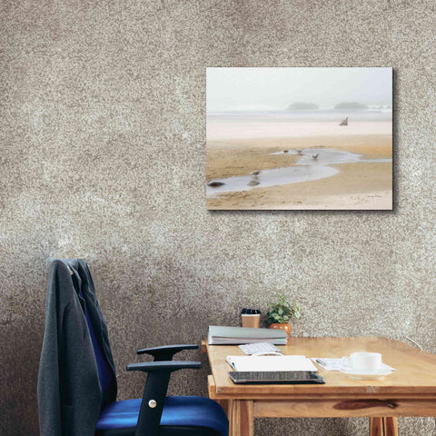 Image of 'Cold Beach II' by Debra Van Swearingen, Canvas Wall Art,34 x 26