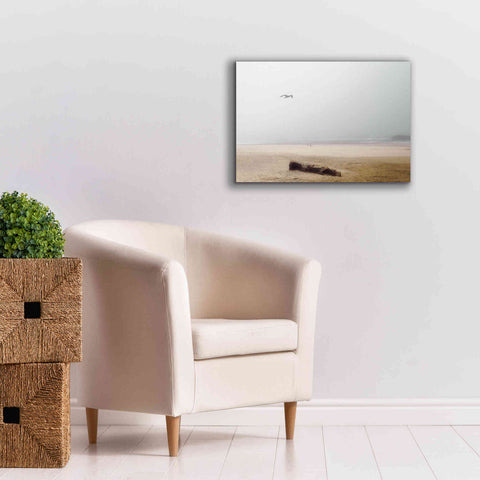 Image of 'Cold Beach III' by Debra Van Swearingen, Canvas Wall Art,26 x 18