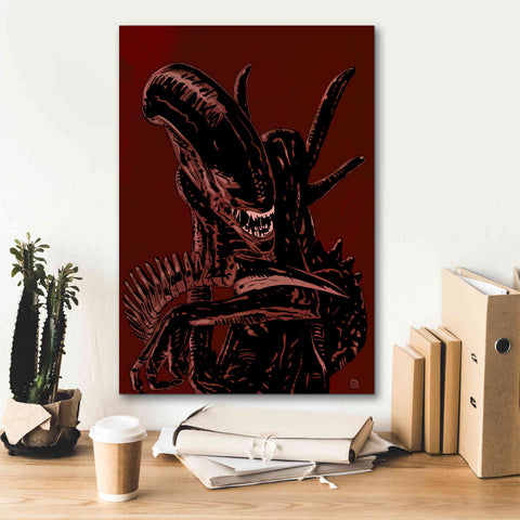 Image of 'Alien' by Giuseppe Cristiano, Canvas Wall Art,18 x 26