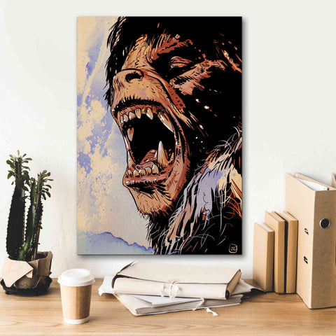 Image of 'An American Werewolf' by Giuseppe Cristiano, Canvas Wall Art,18 x 26