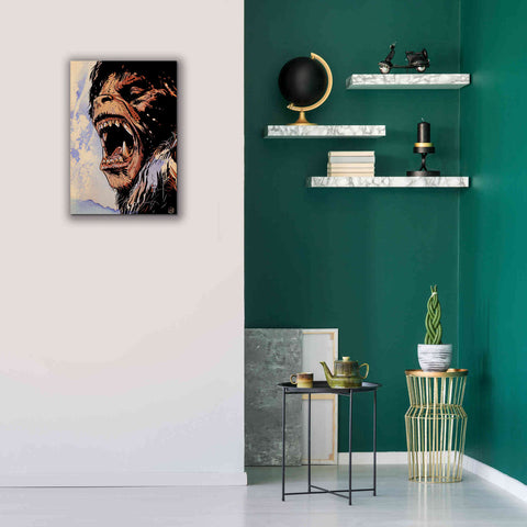 Image of 'An American Werewolf' by Giuseppe Cristiano, Canvas Wall Art,18 x 26
