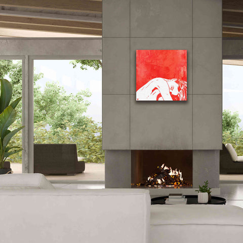 Image of 'August 1' by Giuseppe Cristiano, Canvas Wall Art,26 x 26