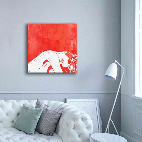 Image of 'August 1' by Giuseppe Cristiano, Canvas Wall Art,37 x 37