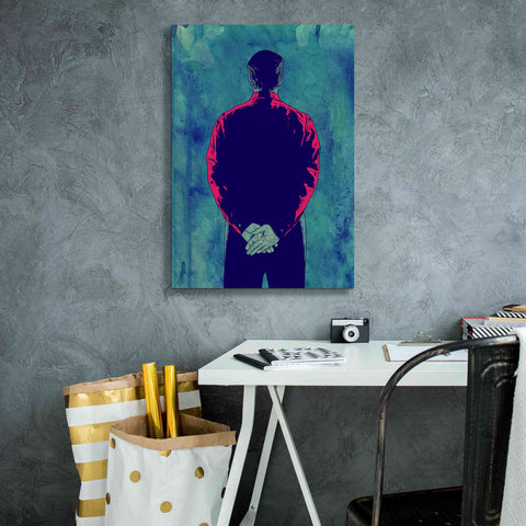 Image of 'Back' by Giuseppe Cristiano, Canvas Wall Art,18 x 26