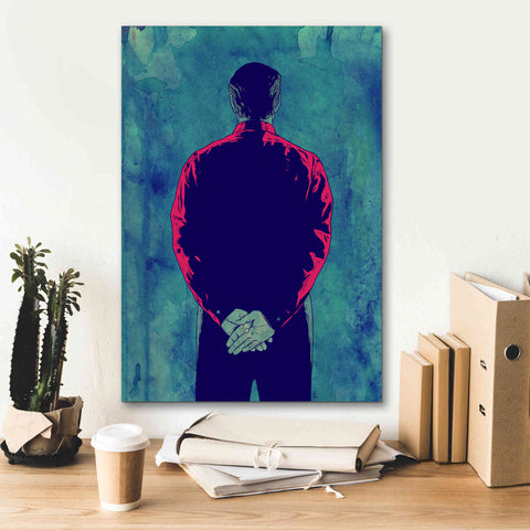 Image of 'Back' by Giuseppe Cristiano, Canvas Wall Art,18 x 26