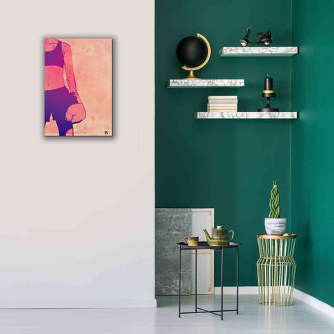 Image of 'Boxing Club 3' by Giuseppe Cristiano, Canvas Wall Art,18 x 26