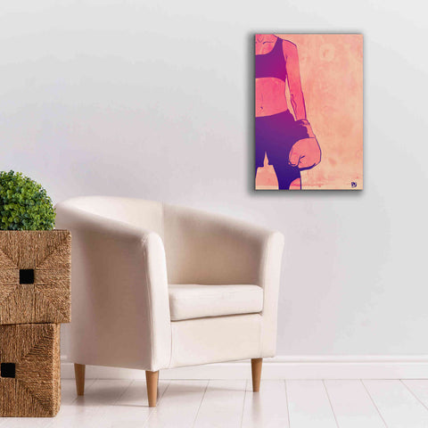 Image of 'Boxing Club 3' by Giuseppe Cristiano, Canvas Wall Art,18 x 26