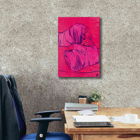 Image of 'Boxing Club 4' by Giuseppe Cristiano, Canvas Wall Art,18 x 26