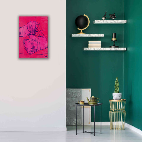 Image of 'Boxing Club 4' by Giuseppe Cristiano, Canvas Wall Art,18 x 26