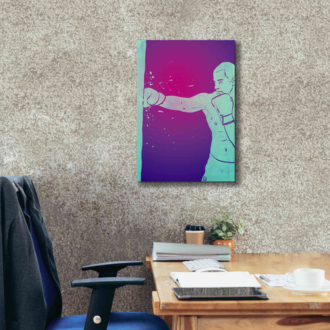 Image of 'Boxing Club 6' by Giuseppe Cristiano, Canvas Wall Art,18 x 26
