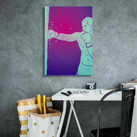 Image of 'Boxing Club 6' by Giuseppe Cristiano, Canvas Wall Art,18 x 26