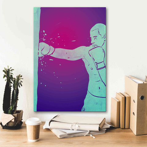 Image of 'Boxing Club 6' by Giuseppe Cristiano, Canvas Wall Art,18 x 26