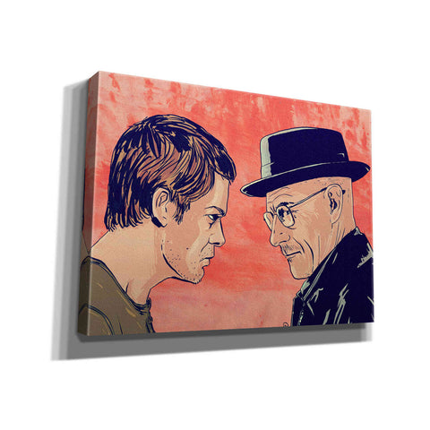 Image of 'Dexter Meets Walter' by Giuseppe Cristiano, Canvas Wall Art