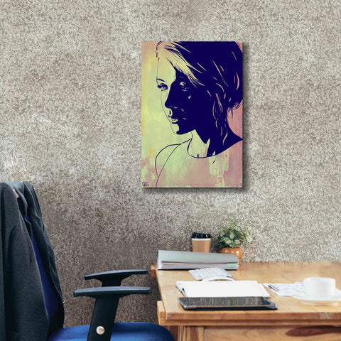 Image of 'Face' by Giuseppe Cristiano, Canvas Wall Art,18 x 26