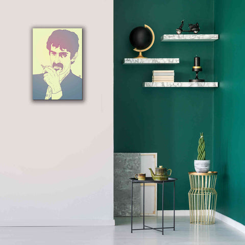 Image of 'Frank Zappa' by Giuseppe Cristiano, Canvas Wall Art,18 x 26