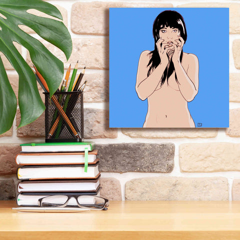 Image of 'Hands' by Giuseppe Cristiano, Canvas Wall Art,12 x 12