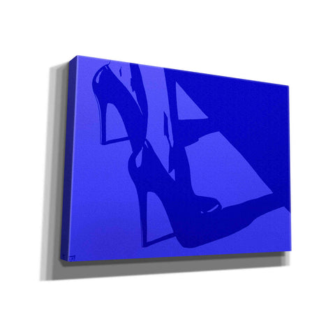 Image of 'Heels in blue' by Giuseppe Cristiano, Canvas Wall Art