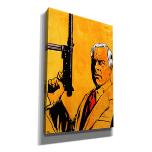 'Lee Marvin' by Giuseppe Cristiano, Canvas Wall Art