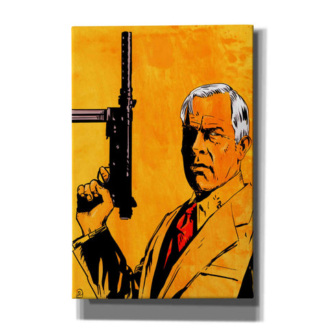 Image of 'Lee Marvin' by Giuseppe Cristiano, Canvas Wall Art