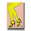 'Legs in Yellow' by Giuseppe Cristiano, Canvas Wall Art