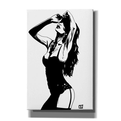Image of 'Lingerie' by Giuseppe Cristiano, Canvas Wall Art