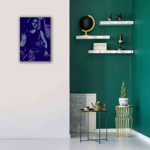 Image of 'Plinsken' by Giuseppe Cristiano, Canvas Wall Art,18 x 26