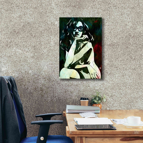 Image of 'Relaxed' by Giuseppe Cristiano, Canvas Wall Art,18 x 26